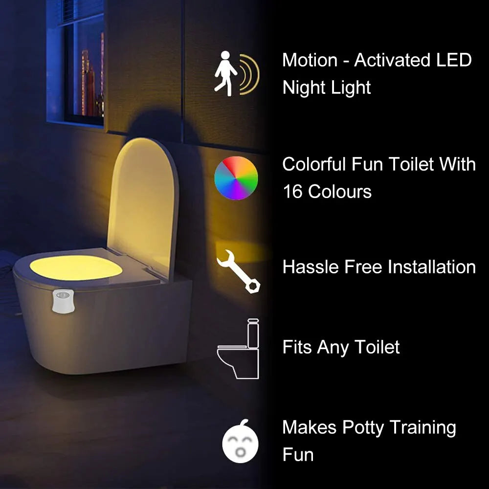 LumoPotty toilet LED